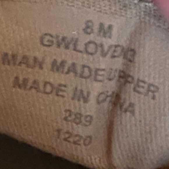 Guess Floral Brown Sneakers with Gold Details - Picture 8 of 10